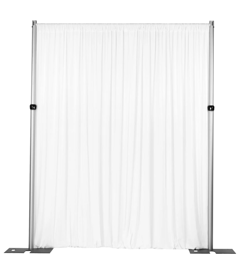 Spandex Drape Curtains (White)