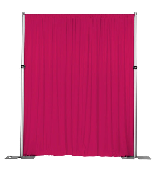 Spandex Drape Curtains (Fuchsia)