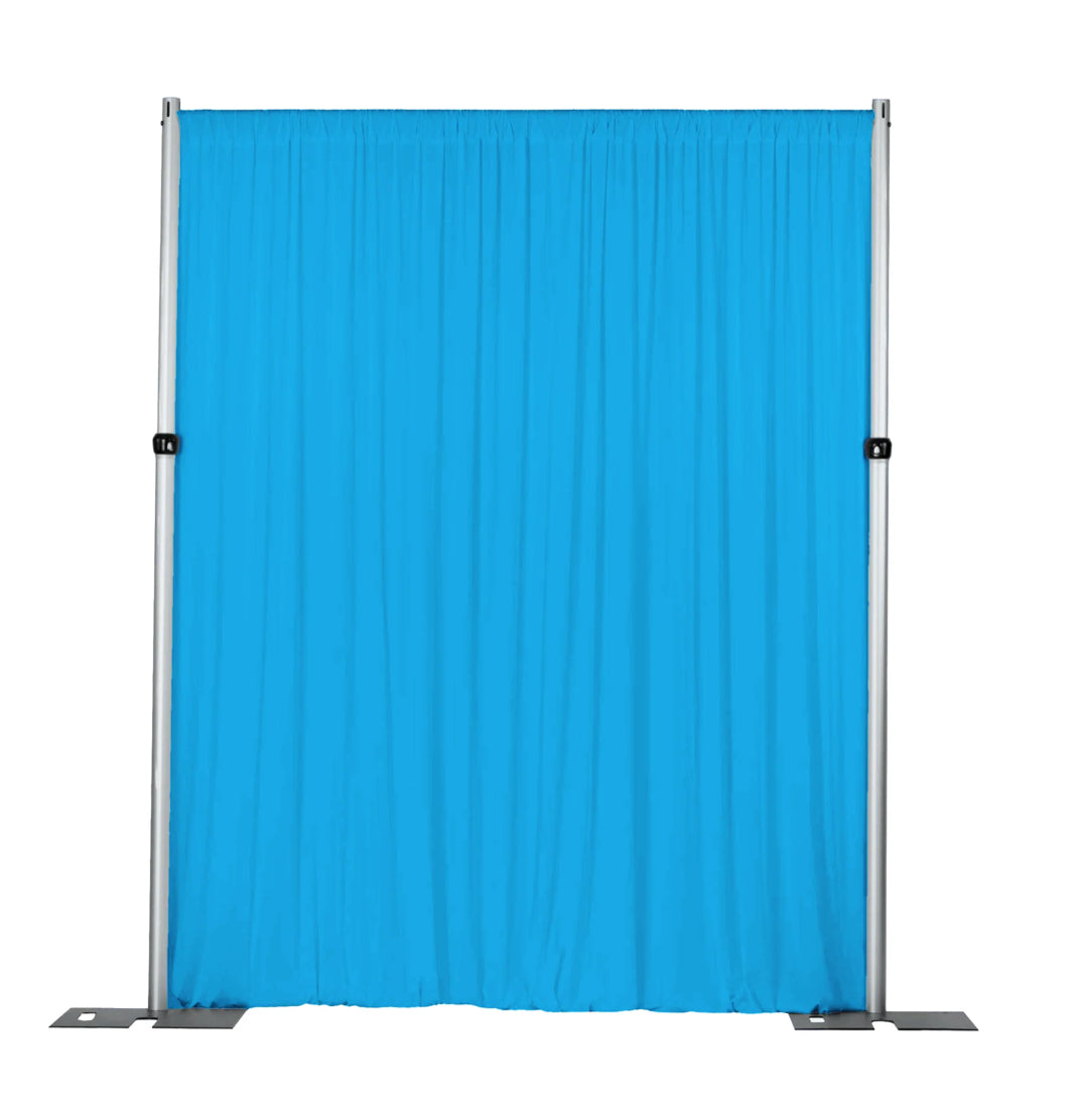 Spandex Drape Curtains (Blue)