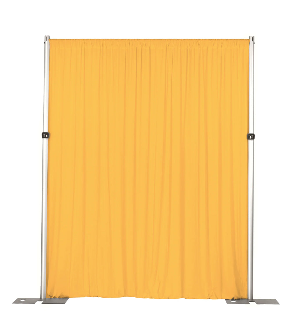 Spandex Drape Curtains (Yellow)