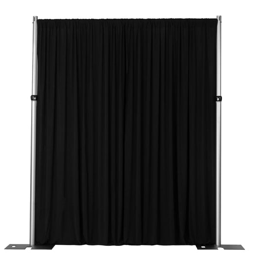 Spandex Drape Curtains(Black)