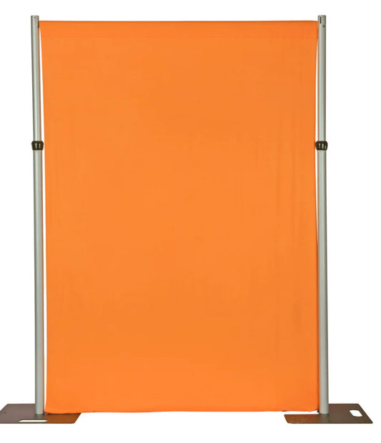 Spandex Drape Curtains (Orange)