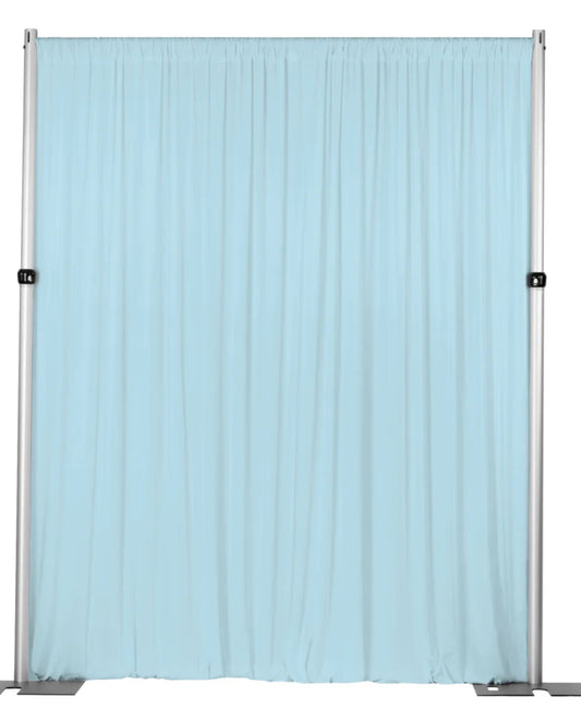 Spandex Drape Curtains(Baby Blue)